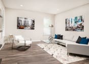Thumbnail 4 of 20 - Living Room with Chairs at Arbor Park Apartments, Jackson, MS, 39209