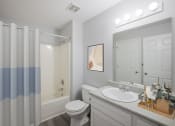 Thumbnail 14 of 19 - Bathroom at Valley View Estates, Council Bluffs, Iowa