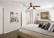 Thumbnail 12 of 33 - Bedroom area with bed at The Luxe of Southaven, Southaven, 38671