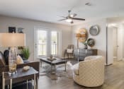 Thumbnail 9 of 33 - Living room at The Luxe of Southaven, Southaven
