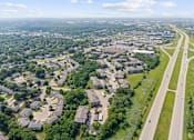Thumbnail 56 of 57 - A bird's eye view  at Crescent Apartment Homes, Kansas