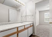 Thumbnail 30 of 57 - Bathroom at Crescent Apartment Homes, Lenexa, KS, 66219