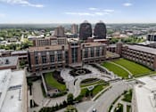 Thumbnail 44 of 50 - Aerial view of St. Luke’s Hospital located near The Dorset community in Kansas City