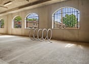 Thumbnail 40 of 50 - Bike racks at The Dorset located in covered parking area for convenient bicycle storage