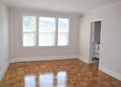 Thumbnail 4 of 9 - Image of Living Space With Wood Flooring at Colonial Village West | Affordable Arlington Apartments