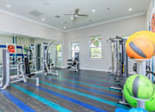 Thumbnail 7 of 29 - the gym at the preserve at green valley apartments