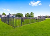 Thumbnail 27 of 28 - photo of a custom ornamental aluminum fence installed by first fence company in hillside, il