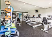 Thumbnail 26 of 29 - our state of the art gym is equipped with cardio equipment and weights