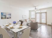 Thumbnail 9 of 33 - the living room and dining area in slipway 19, a self catering holiday home in rock
