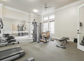 Thumbnail 28 of 41 - the gym at the enclave at woodbury apartments gym