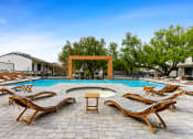 Thumbnail 11 of 17 - our apartments showcase an unique swimming pool