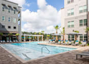 Thumbnail 43 of 43 - pool side with walking assitance