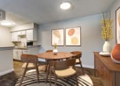 Thumbnail 3 of 20 - the preserve at ballantyne commons apartment dining room and kitchen