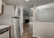 Thumbnail 5 of 36 - a kitchen and living room in an apartment