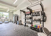 Thumbnail 17 of 22 - the ultimate dumbbell rack in a fitness room