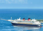 Thumbnail 66 of 66 - a cruise ship in the ocean near a beach