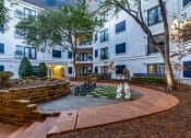 Thumbnail 35 of 37 - a game of chess in the courtyard of an apartment building