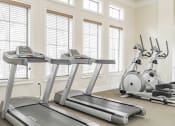 Thumbnail 32 of 41 - the gym is equipped with treadmills and ellipticals