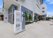 Thumbnail 8 of 66 - a large white sign in front of a building