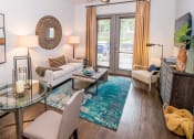 Thumbnail 7 of 45 - living room in houston texas apartments