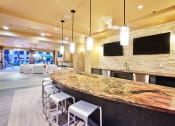 Thumbnail 21 of 45 - resident bar area in houston texas apartments 
