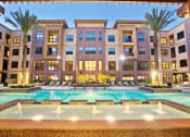 Thumbnail 13 of 45 - sparkling swimming pool in houston texas apartments 