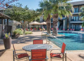 Thumbnail 18 of 32 - Pool Side Sitting area at The Palmera on 3009, Schertz, 78154