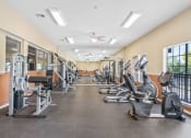 Thumbnail 21 of 29 - the gym at the enclave at woodbridge apartments in sugar land, tx