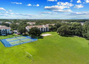Thumbnail 27 of 35 - tennis court and soccer field aerial shot