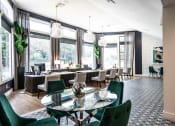 Thumbnail 21 of 32 - business center in luxury austin apartment