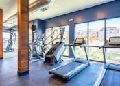 Thumbnail 32 of 33 - 24 hour fitness center in modern midland texas apartment