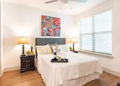 Thumbnail 12 of 33 - spacious bedroom in modern midland texas apartment