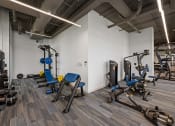 Thumbnail 19 of 66 - a photo of the exercise room in the health and wellness building at penn state behrend