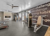 Thumbnail 3 of 11 - the gym at the flats at big tex apartments