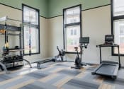 Thumbnail 34 of 43 - our apartments have a gym with a lot of exercise equipment