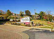 Thumbnail 22 of 22 - the sign for highlands at the mall on the corner of a street