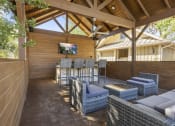 Thumbnail 22 of 39 - outdoor resident lounge in san antonio apartments