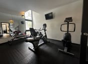 Thumbnail 36 of 36 - the gym has plenty of equipment and a television