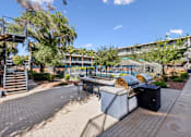 Thumbnail 8 of 29 - grill with pool.