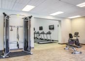 Thumbnail 10 of 25 - the gym at the heights at harpers preserve apartments
