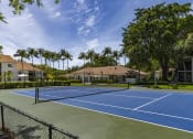 Thumbnail 30 of 52 - tennis court at the preserve at ballantyne commons apartments fl