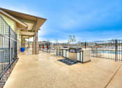 Thumbnail 39 of 52 - the spacious patio is fenced in with a pool and a fence