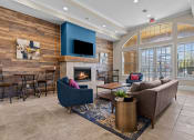 Thumbnail 17 of 26 - clubhouse with fireplace
