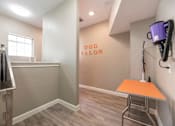 Thumbnail 25 of 39 - Dog grooming salon at Woodbridge Villas Apartments, Texas, 75048