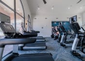 Thumbnail 38 of 54 - a room filled with cardio equipment and a large window