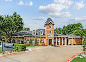 Thumbnail 1 of 45 - A large building with a sign that says Brixton Leasing Office.