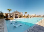 Thumbnail 17 of 33 - pool at the bradley braddock road station apartments