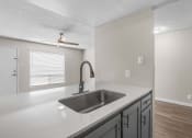 Thumbnail 10 of 30 - the kitchen of our studio apartment is clean and ready to use