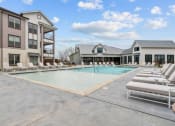 Thumbnail 10 of 47 - our apartments have a large pool with lounge chairs