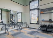Thumbnail 31 of 43 - a weight room at the callaway house austin